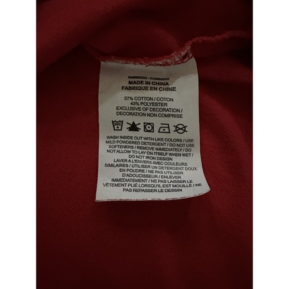 Men's‎ NIKE Red Long Sleeve; Size Small - Picture 3 of 5